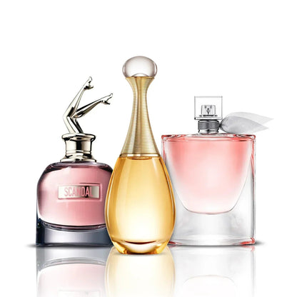 Zestaw 3 Perfum | Scandal · J'Adore · La Vie Est Belle